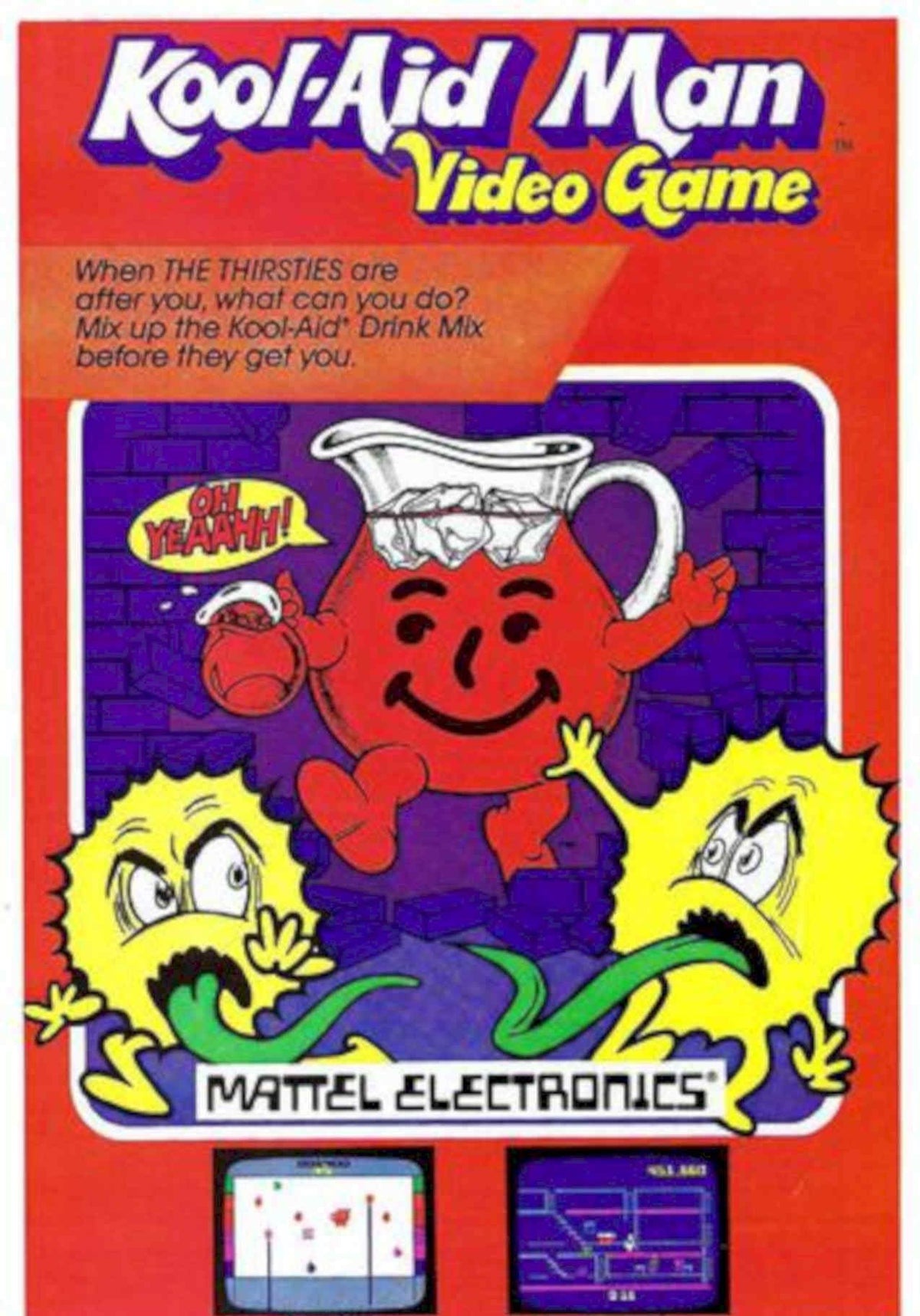 Kool Aid Man 5 Vintage Retro Advert Poster A4 Photo Print
