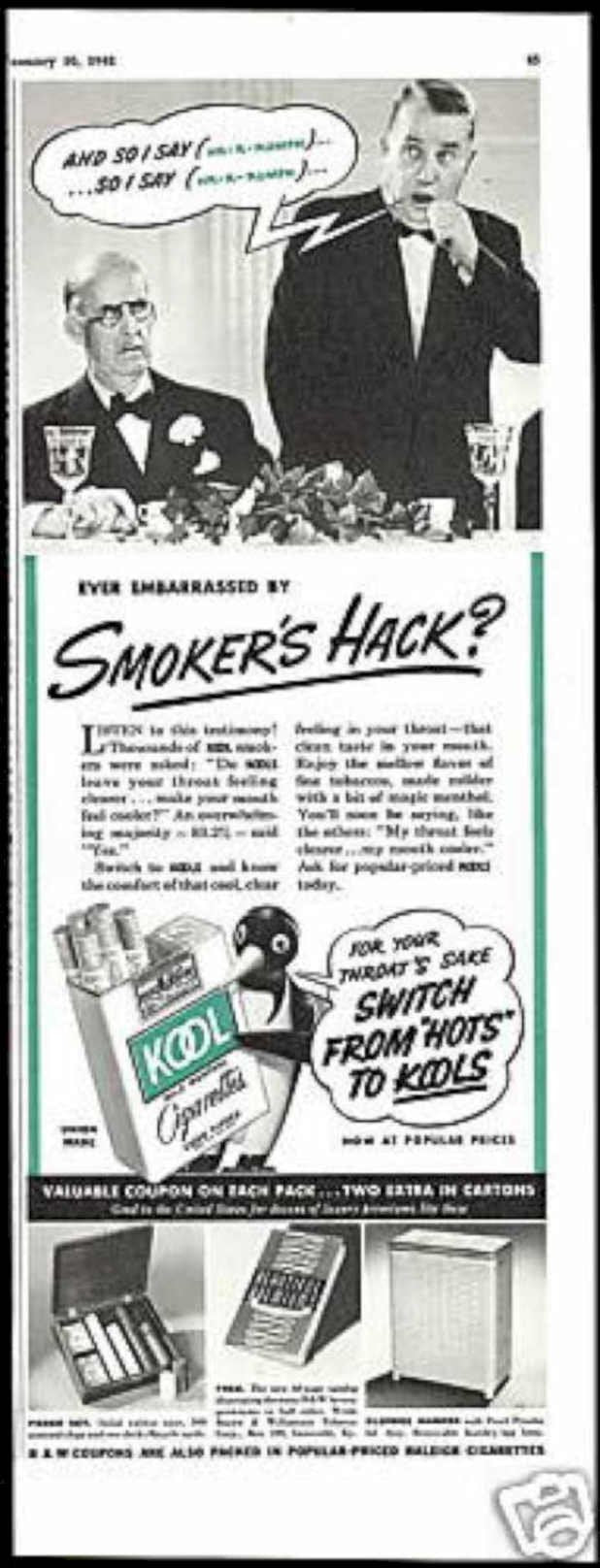 Kool Crow Cigarettes Vintage Retro Advert Ads A4 Photo Print