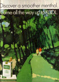 Kool Menthol Forest Vintage Retro Advert Ads A4 Photo Print