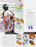 Kool Penguin Pilot Vintage Retro Advert Ads A4 Photo Print