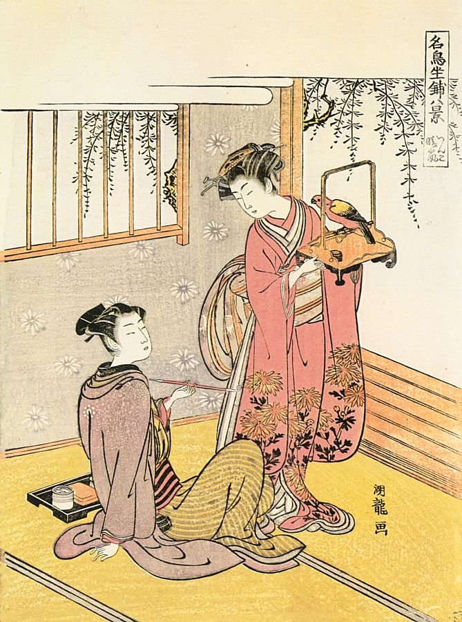 Koryusai Isoda Japanese active 1765 1788 Art A4 Photo Print