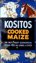 Kositos Cooked Maize Vintage Retro Advert Ads A4 Photo Print