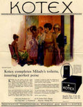 Kotex Milady Poise Vintage Retro Advert Ads A4 Photo Print