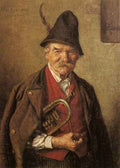 Kraemer Peter Tyrolean Musicians2 A4 Photo Print