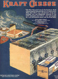 Kraft Cheese Boxes Vintage Retro Advert Ads A4 Photo Print