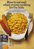 Kraft Dinner Mac Vintage Retro Advert Ads A4 Photo Print