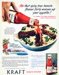 Kraft Tomato Ketchup Vintage Retro Advert Poster A4 Photo Print
