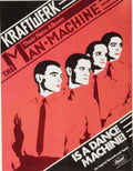 Kraftwerk Man Machine Vintage Retro Advert Ads A4 Photo Print