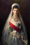 Kramskoi Maria Feodorovna Art A4 Photo Print