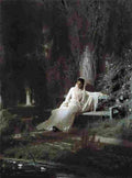 Kramskoi Moonlight Night Art A4 Photo Print