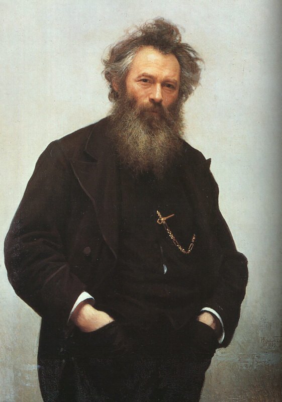 Kramskoy Ivan Nikolaevich Russian 1837 18873 Art A4 Photo Print