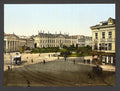 Krasinski Place Warsaw Vintage A4 Photo Print