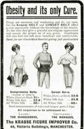 Krause Figure Improver Vintage Retro Advert Poster A4 Photo Print