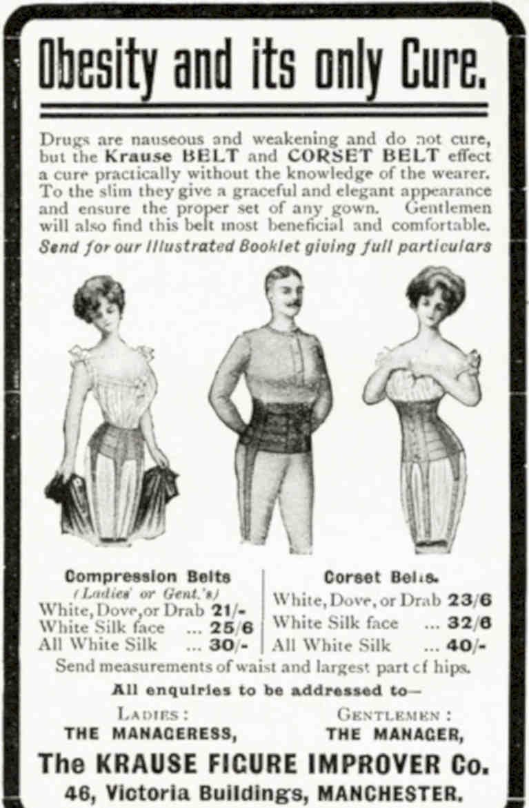 Krause Figure Improver Vintage Retro Advert Poster A4 Photo Print