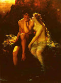 Kray Wilhelm Romantic Idyll Art A4 Photo Print