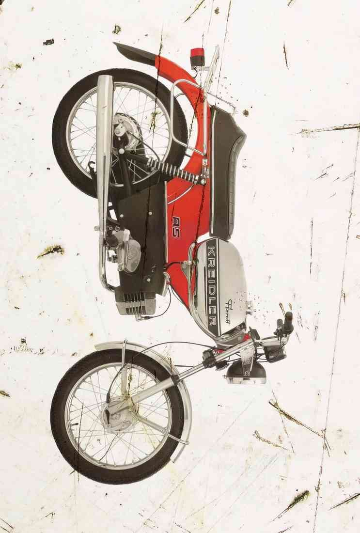Kreidler Florett RS 1977 Aged A4 Photo Print