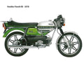 Kreidler Florett RS 1978 motorbike A4 Photo Print