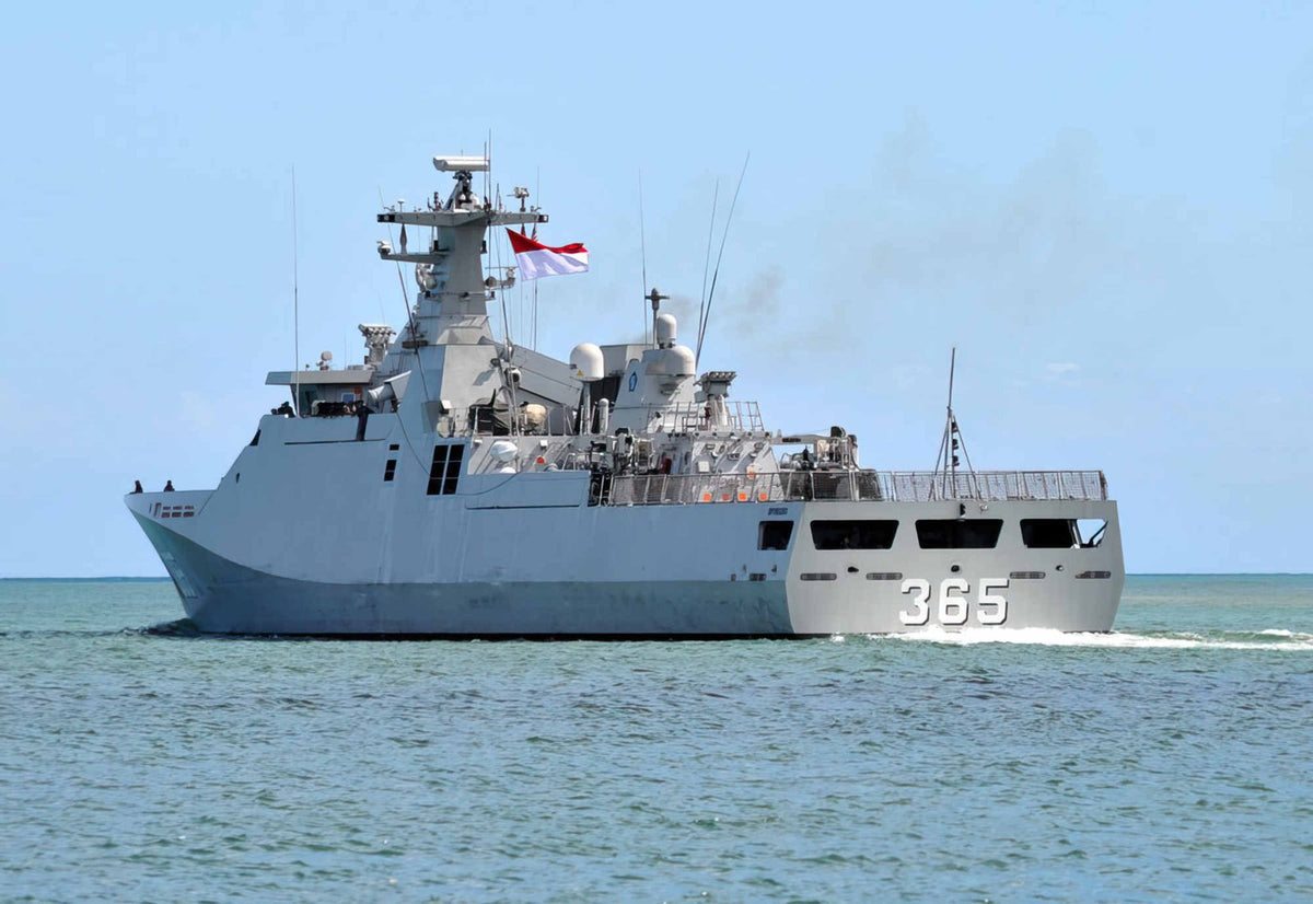 Kri Diponegoro 365 Corvette Warship Indonesia 3 A4 Photo Print