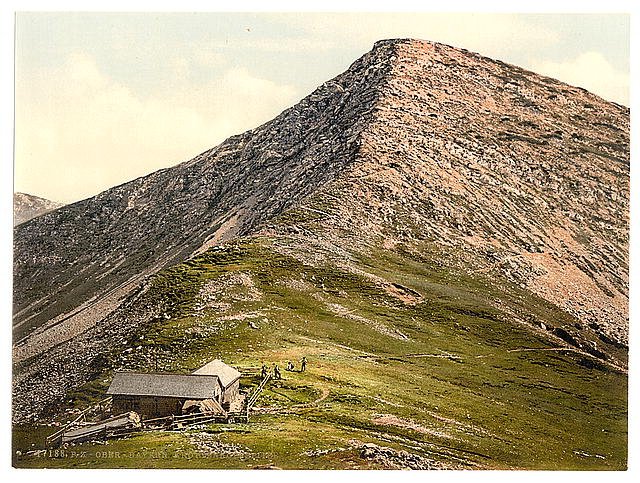 Krottenkopfspitz Upper Bavaria Vintage A4 Photo Print