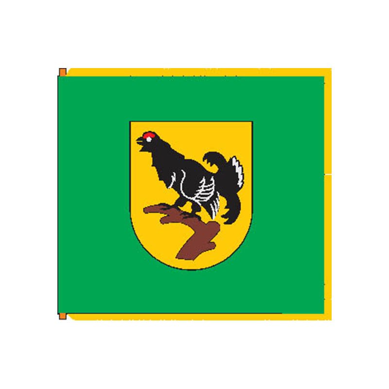 Kruopiai City Flag N2044 A4 Photo Print