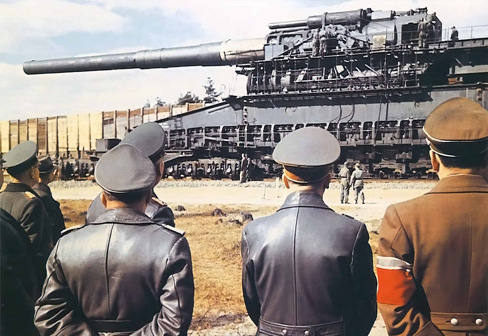 Krupp Schwerer Gustav 80cm Railway Gun Germany A4 Photo Print