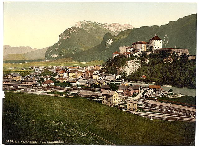 Kufstein Tyrol Vintage A4 Photo Print