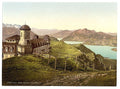 Kulm and Pilatus Rigi Vintage A4 Photo Print