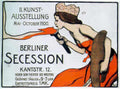 Kunst Ausstellung 1900 Vintage Retro Advert Poster A4 Photo Print