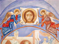 Kuzma Petrov Vodkin angels with a way savior 1914 Art A4 Photo Print