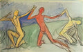 Kuzma Petrov Vodkin boys 1916 Art A4 Photo Print UK