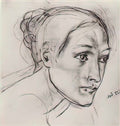 Kuzma Petrov Vodkin female head 1910 Art A4 Photo Print UK