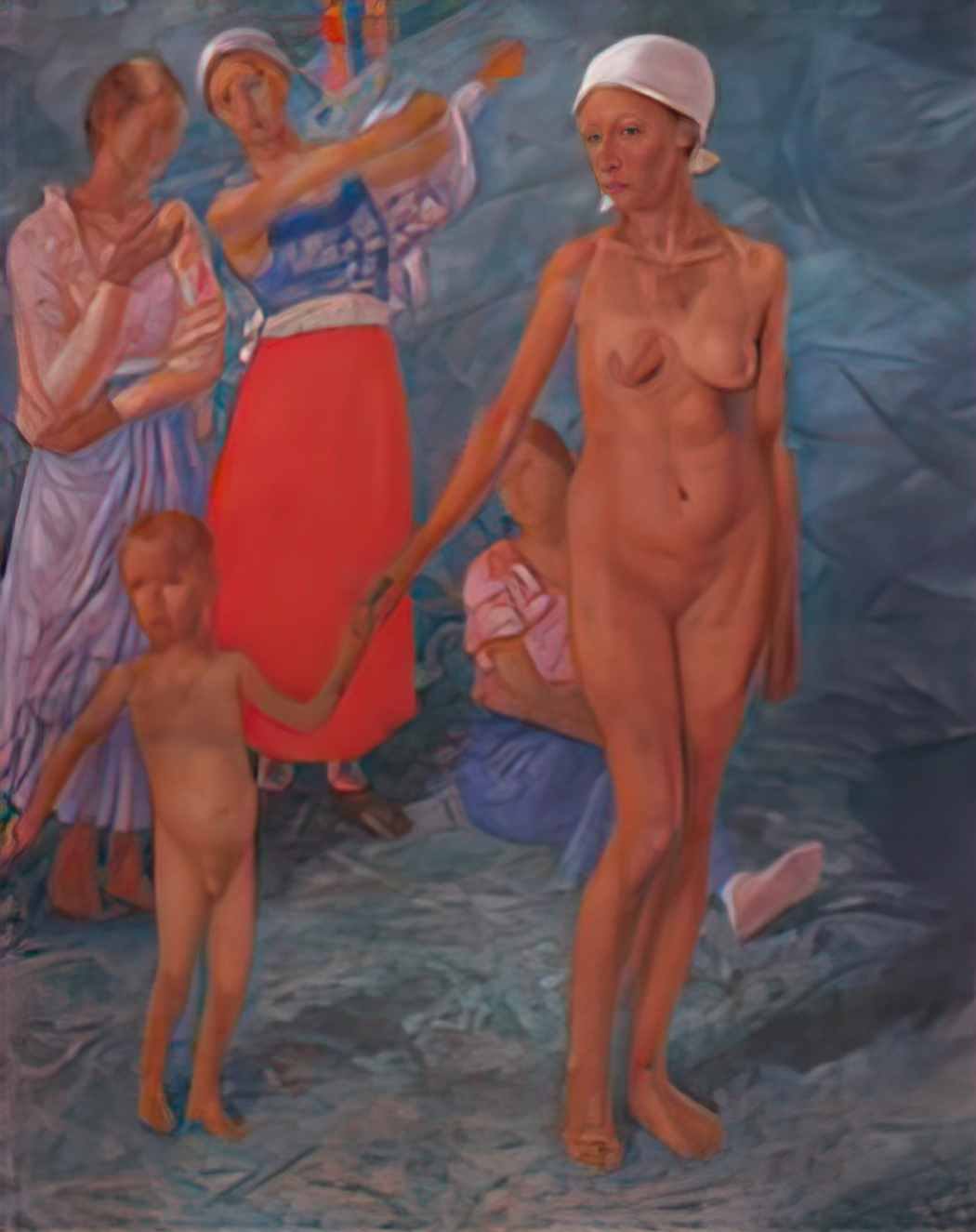 Kuzma Petrov Vodkin morning 1917 Art A4 Photo Print UK