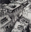 Kuzma Petrov Vodkin roofs 1923 Art A4 Photo Print UK