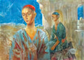 Koshiro Onchi composition no 3 mannequin 1949 Art A4 Photo Print