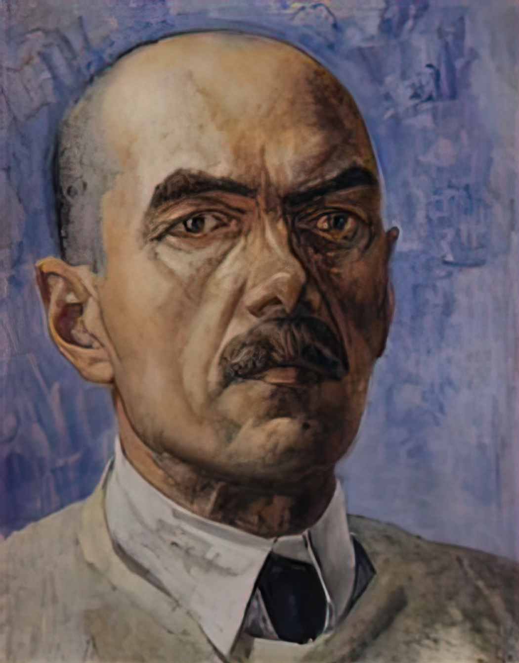 Kuzma Petrov Vodkin self portrait 1929 Art A4 Photo Print
