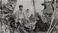 Kuzma Petrov Vodkin sketch panel stepan razin 1918 Art A4 Photo Print