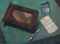 Kuzma Petrov Vodkin still life with mirror 1919 Art A4 Photo Print UK