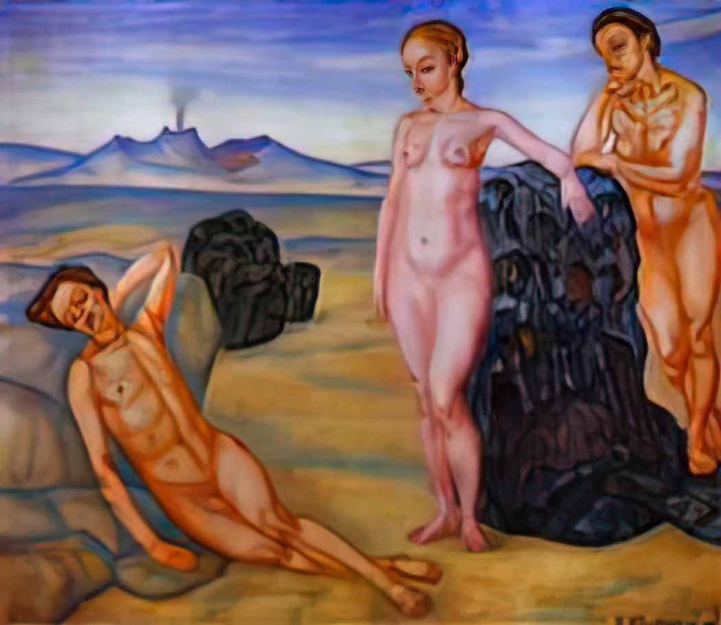 Kuzma Petrov Vodkin the dream 1910 Art A4 Photo Print UK
