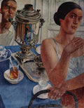Kuzma Petrov Vodkin the samovar 1926 Art A4 Photo Print