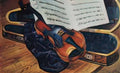 Kuzma Petrov Vodkin violin 1916 Art A4 Photo Print UK