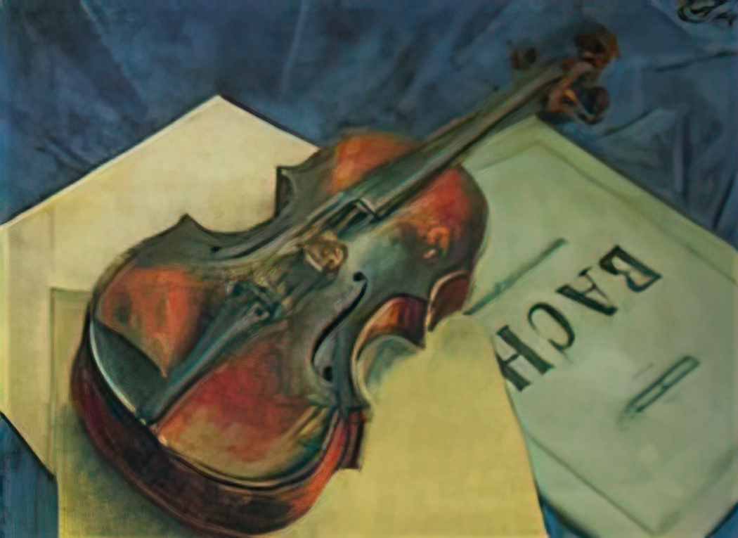 Kuzma Petrov Vodkin violin 1921 Art A4 Photo Print UK
