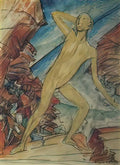 Kuzma Petrov Vodkin youth 1915 Art A4 Photo Print UK