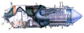 Kvant1 cutaway A4 Photo Print