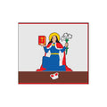 Kvedarna City Flag N7008 A4 Photo Print