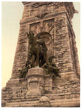 Kyffhauser & Monument of William I Thuringia Vintage A4 Photo Print