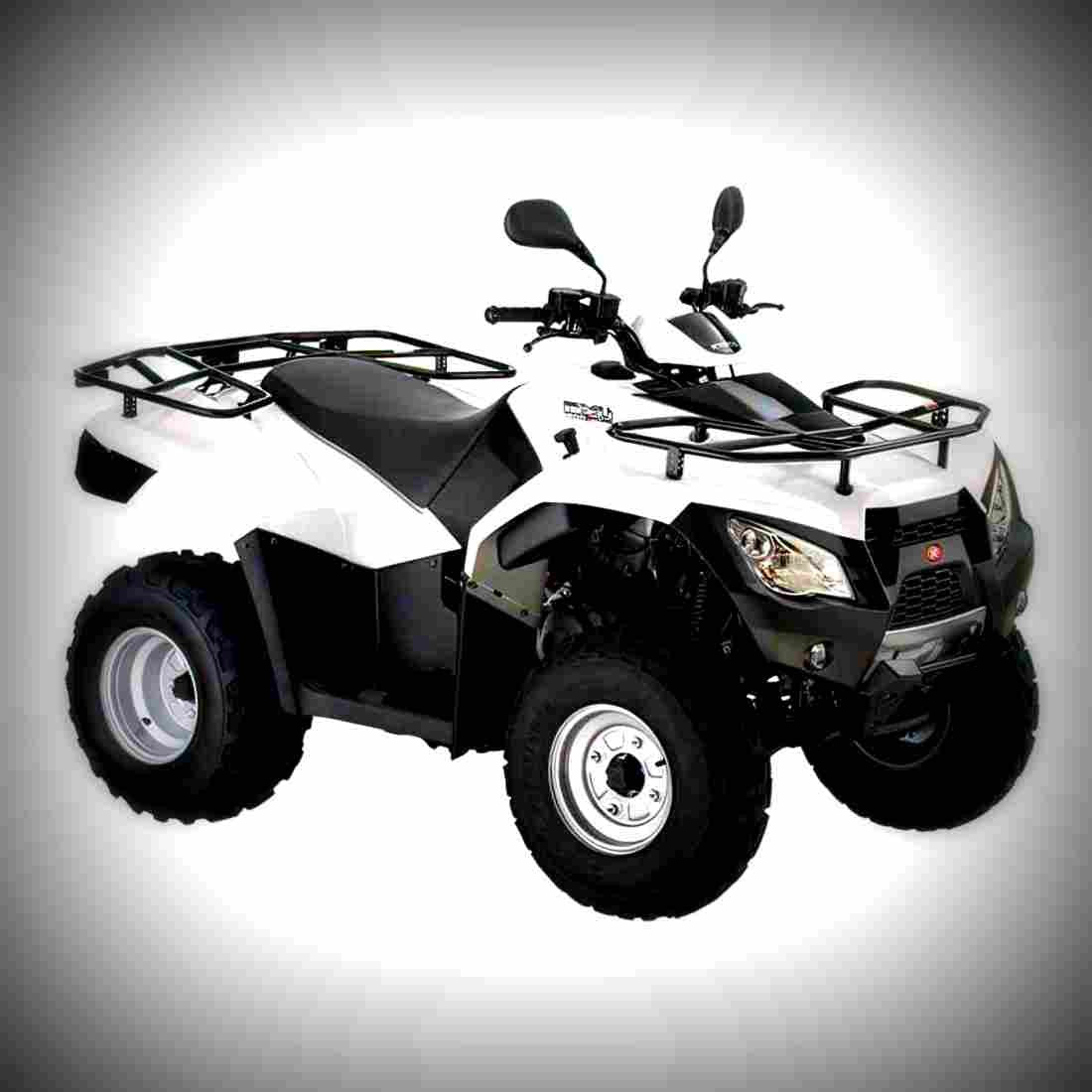 Kymco MXU 300 R 2017 3 motorbike A4 Photo Print