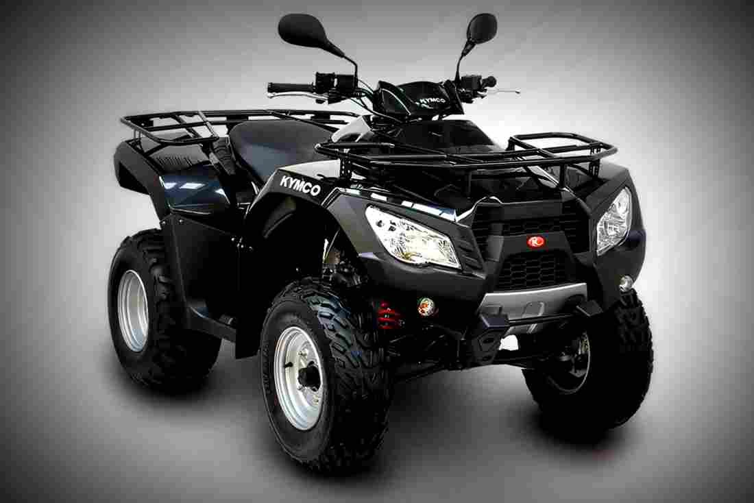 Kymco MXU 300 R 2017 4 motorbike A4 Photo Print