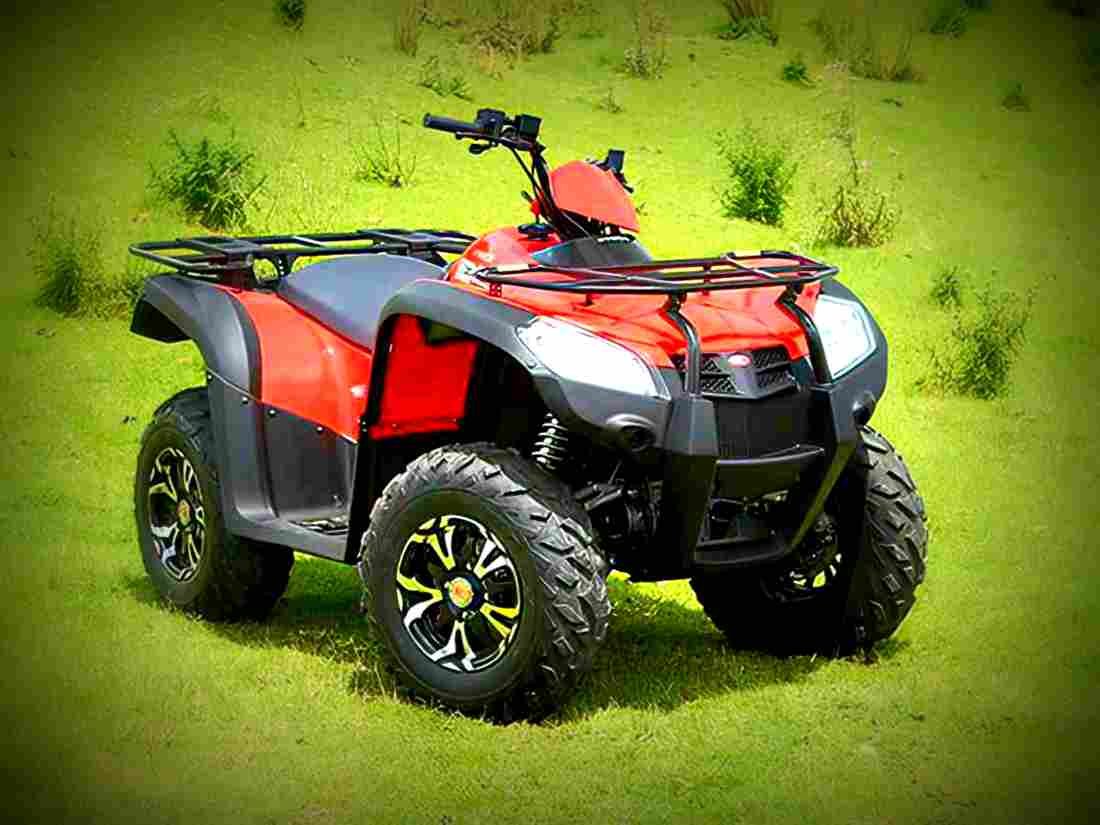 Kymco MXU 500 IRS 2017 4 motorbike A4 Photo Print