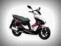 Kymco Super 8 50 2017 4 motorbike A4 Photo Print