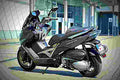 Kymco Xciting 400i ABS 2017 1 motorbike A4 Photo Print